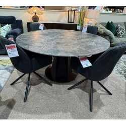 Dario Round Extn Dining Table